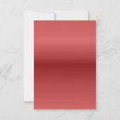 Carte de détails rose or (Dos)