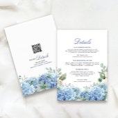 Carte de détails SINI Blue Hydrangea