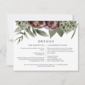 Carte de détails sur le désert succulent de la flo (Devant)