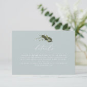 Carte de détails Wild et Green (Debout devant)