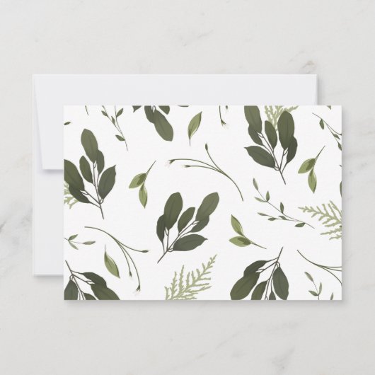 Carte de détails Wild et Green (Dos)