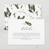 Carte de détails Wild et Green (Devant / Derrière)