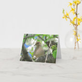 Carte de deuil #81 de salutation ou de note de (Fleur jaune)