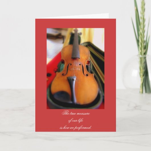 Carte de deuil ou de condoléances (Devant)