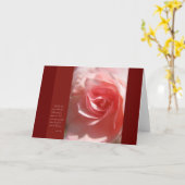 Carte de devis Anais Nin en rose (Fleur jaune)