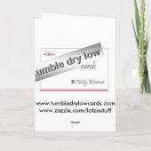 Carte de devis Creative Readin (Dos)