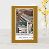 Carte de devis Creative Readin (Fleur jaune)