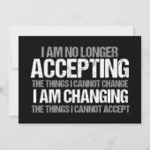 Carte de devis d'activiste politique inspirante (Devant)