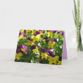 Carte de devis de fleurs (Devant)