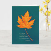 Carte de devis George Orwell (Fleur jaune)