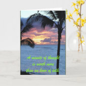 Carte de devis Inspiration (Fleur jaune)