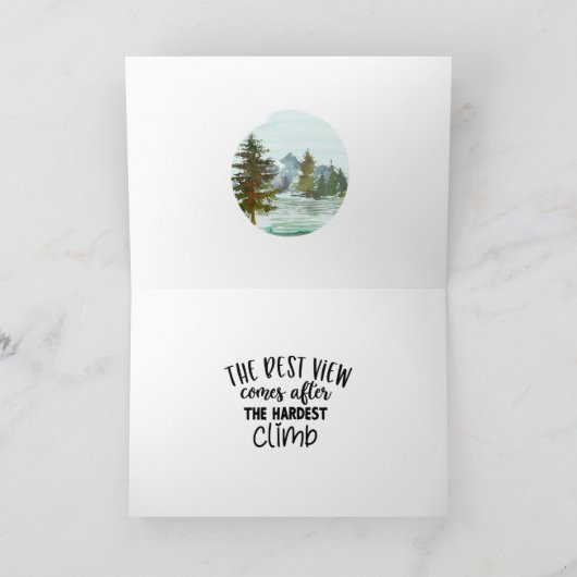 Carte de devis Inspiration Rustic Mountain Cabine (Intérieur)