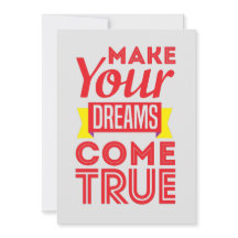 Carte de devis Inspirationnelle : Rêvez grand, Obt