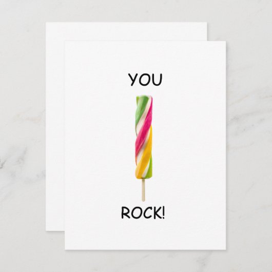 Carte de devis pour la journée de Valentines (Devant / Derrière)