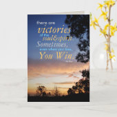 Carte de devis Sunset Dusk Sky Nuages (Fleur jaune)