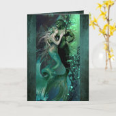 Carte de dévotion (Fleur jaune)