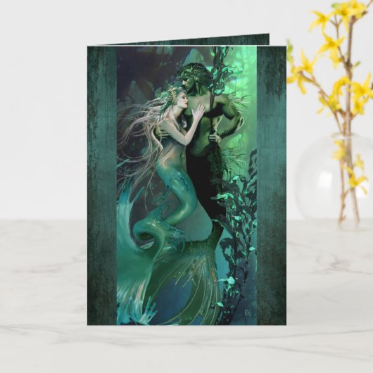 Carte de dévotion (Fleur jaune)