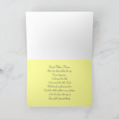 Carte de dévouement de bébé (Intérieur)