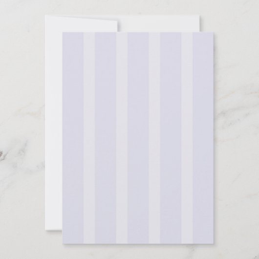 Carte de dîner de répétition de script bleu (Dos)