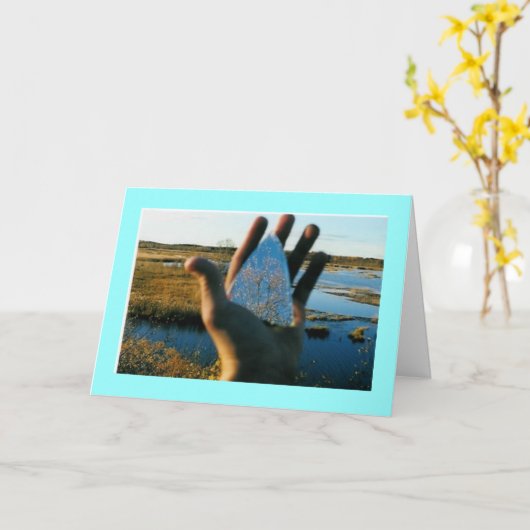 Carte de diplôme (Fleur jaune)