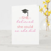 Carte de diplôme (Fleur jaune)