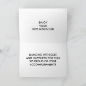 CARTE DE DIPLÔME "À NOTRE FILLE" (Intérieur)