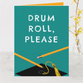 Carte de diplôme amusante (Fleur jaune)