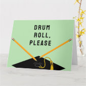 Carte de diplôme amusante (Fleur jaune)