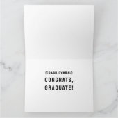 Carte de diplôme amusante (Intérieur)