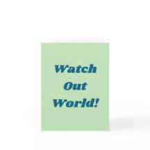 Carte de diplôme amusante - Vert