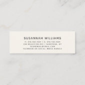 Carte de diplôme | Carte d'insertion d'ivoire de s (Dos)