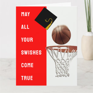 Carte de diplôme de basket-ball