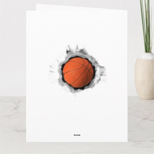Carte de diplôme de basket-ball (Dos)