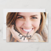 CARTE DE DIPLÔME DE NOM DE SCRIPT (Devant)