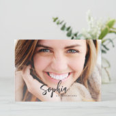 CARTE DE DIPLÔME DE NOM DE SCRIPT (Debout devant)