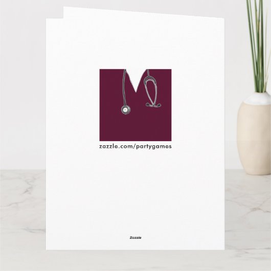 Carte de diplôme d'infirmière (Dos)