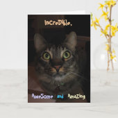 Carte de diplôme Extraordinaire (Fleur jaune)