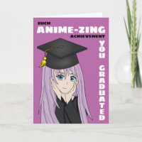Carte De Diplôme Pour Fille, Anime & Manga