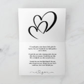 Carte de diplôme pour une soeur (Intérieur)