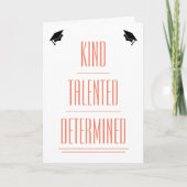 Carte de diplôme Sarcastique (Devant)