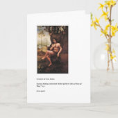 CARTE DE DIPLÔME TARZAN (Fleur jaune)