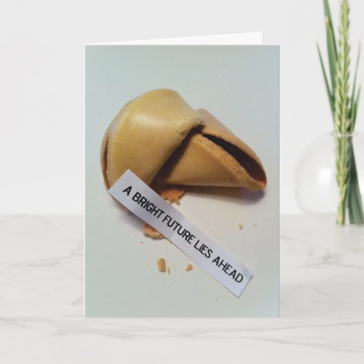 Carte de diplôme. Un biscuit intelligent. (Devant)