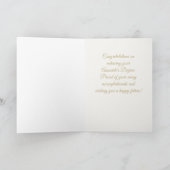 Carte de diplôme universitaire de l'associé person (Intérieur)