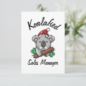 Carte de Directeur Commercial Koalafied (Debout devant)