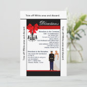 Carte de direction 3.5x6 Marine Hispanic Uniform G (Debout devant)