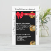 Carte de direction 3.5x6 Robe marine Blues Uniform (Debout devant)