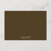 Carte de direction de l'arbre de chêne (Dos)