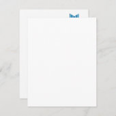 Carte de direction de l'étoile juive David Twins B (Devant / Derrière)