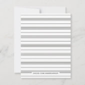 Carte de direction de noeud illustrée - Noir (Dos)