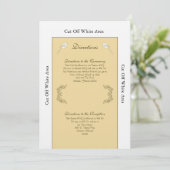 Carte de direction des Mariages Brown/Tan Insépara (Debout devant)
